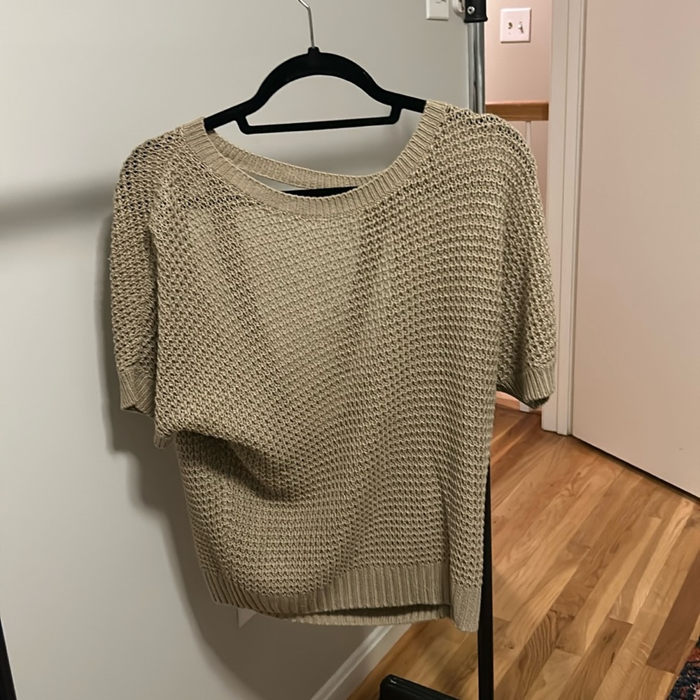Open back knit sweater - Neely - small